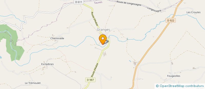 localisation de l'entreprise MADAME MARIE LAURE MARIN  TAUVES