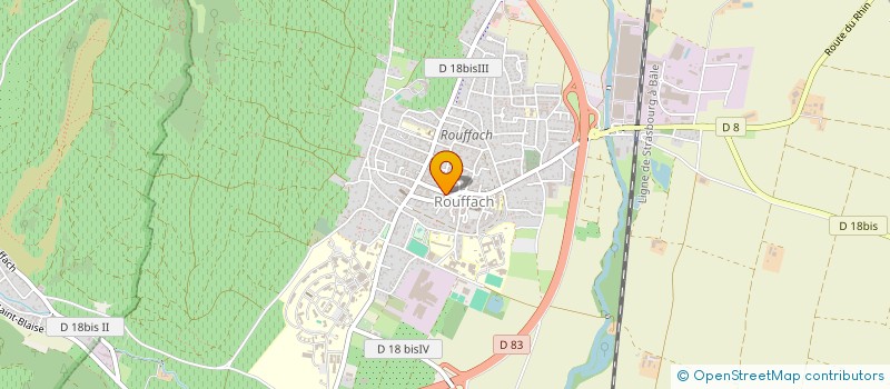 localisation de l'entreprise MADAME MARIE-LAURE MARTIN  ROUFFACH