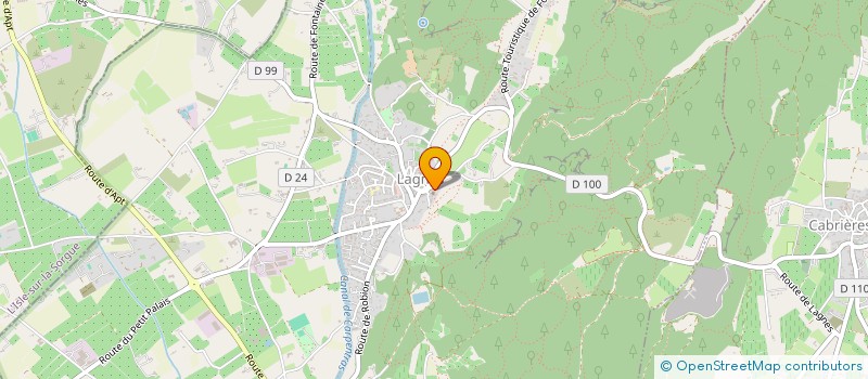 localisation de l'entreprise MADAME MARIE-LAURE MAURY  LAGNES