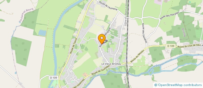 localisation de l'entreprise MADAME MARIE-LAURE MELQUIOND  BRIOLLAY