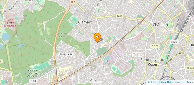 localisation de l'entreprise MADAME MARIE-LAURE MICHELOT à CLAMART