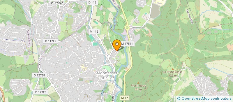 localisation de l'entreprise MADAME MARIE LAURE MONTESINOS  MONTFERRIER-SUR-LEZ