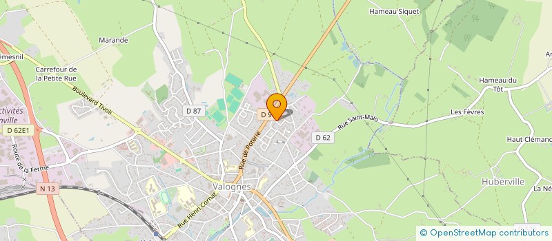 localisation de l'entreprise MADAME MARIE-LAURE NOEL  VALOGNES