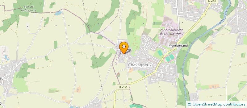 localisation de l'entreprise MADAME MARIE-LAURE PARRA  CHARVIEU-CHAVAGNEUX