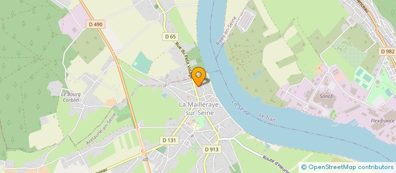 localisation de l'entreprise MADAME MARIE-LAURE PIAT  ARELAUNE-EN-SEINE