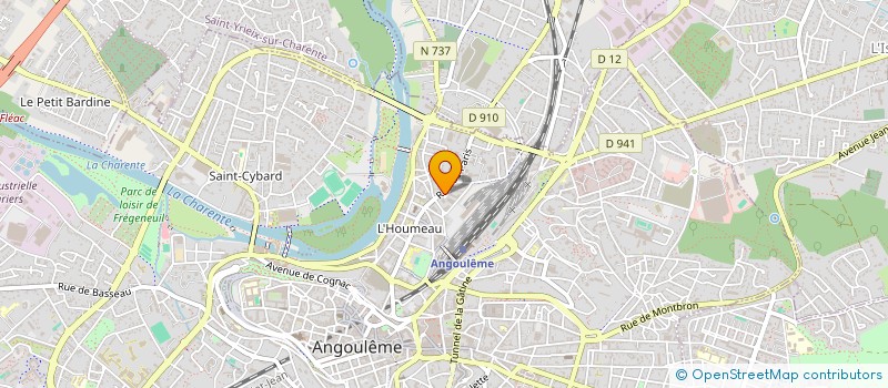 localisation de l'entreprise MADAME MARIE-LAURE POMMIER à ANGOULEME