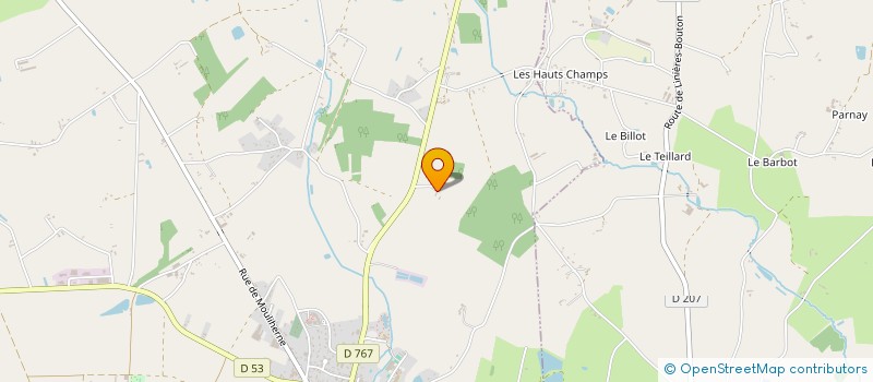 localisation de l'entreprise MADAME MARIE-LAURE POTTIER  VERNANTES