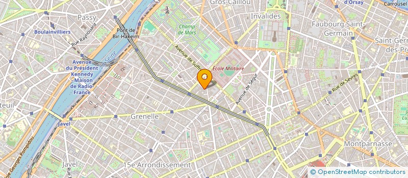 localisation de l'entreprise MADAME MARIE-LAURE POUPON  PARIS