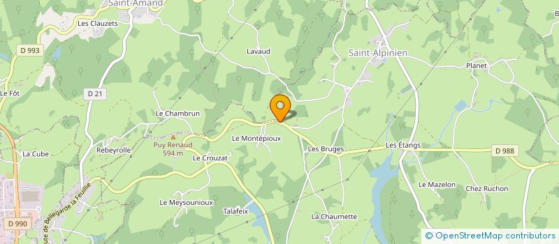 localisation de l'entreprise MADAME MARIE-LAURE PRIN  SAINT-ALPINIEN