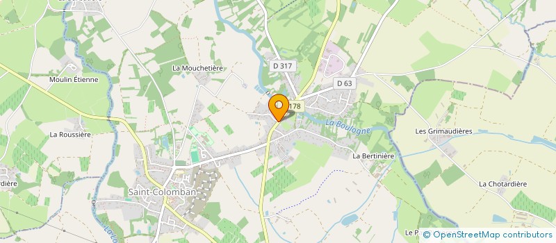 localisation de l'entreprise MADAME MARIE LAURE RABEC  SAINT-COLOMBAN