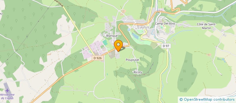 localisation de l'entreprise MADAME MARIE-LAURE REMEZY  CAYLUS