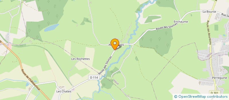 localisation de l'entreprise MADAME MARIE-LAURE RENAUDET  VAUX