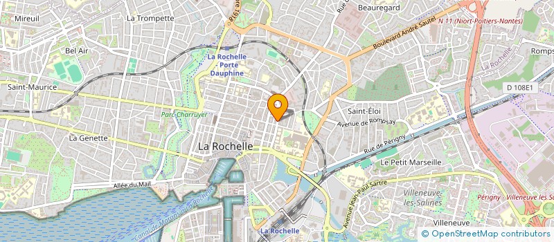 localisation de l'entreprise MADAME MARIE-LAURE RESCA  LA ROCHELLE