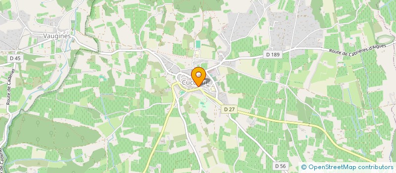 localisation de l'entreprise MADAME MARIE-LAURE RODRIGUEZ  CUCURON