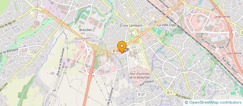 localisation de l'entreprise MADAME MARIE-LAURE ROUPP à SAINT-BRIEUC