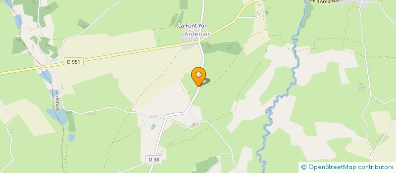 localisation de l'entreprise MADAME MARIE-LAURE SALVADORETTI  ARDENAIS