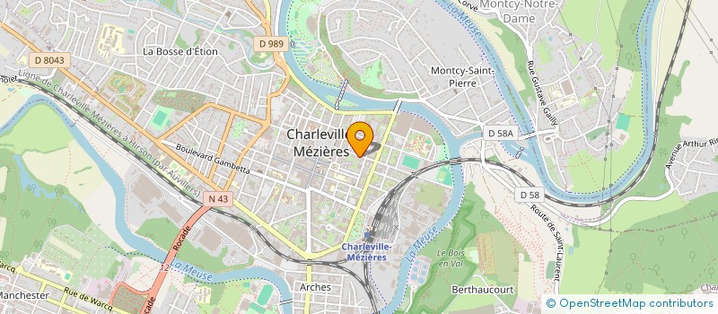 localisation de l'entreprise MADAME MARIE-LAURE SCHOTTE à CHARLEVILLE-MEZIERES