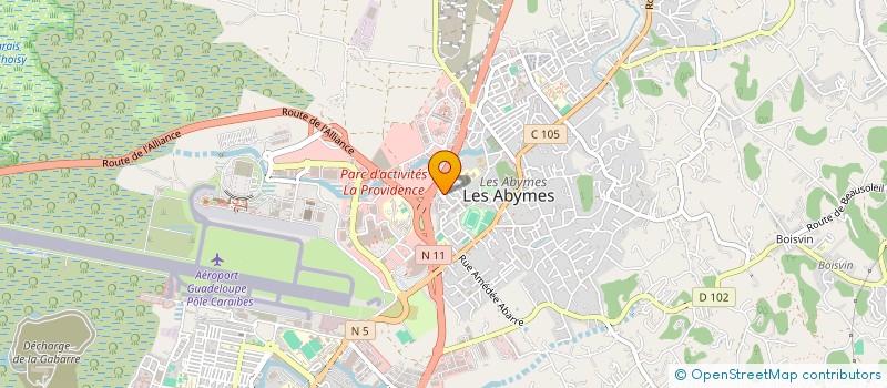 localisation de l'entreprise MADAME MARIE-LAURE SELBONNE à LES ABYMES