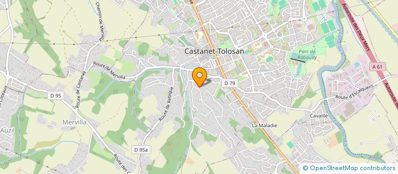 localisation de l'entreprise MADAME MARIE-LAURE SICOT à CASTANET-TOLOSAN