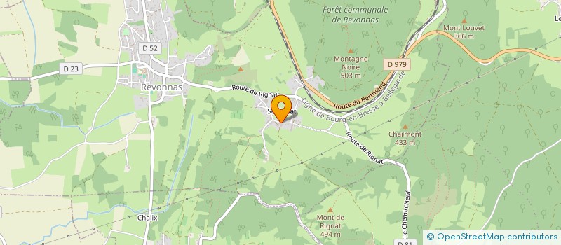 localisation de l'entreprise MADAME MARIE-LAURE SIMON  REVONNAS