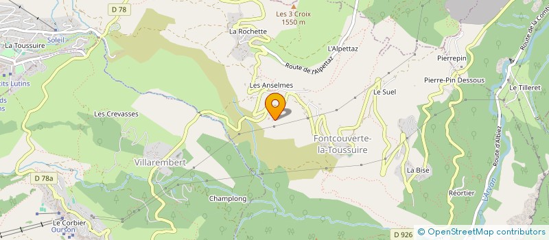 localisation de l'entreprise MADAME MARIE-LAURE SURPLY  LE TAMPON