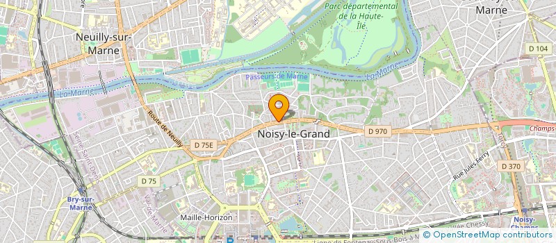 localisation de l'entreprise MADAME MARIE LAURE THAI  NOISY-LE-GRAND