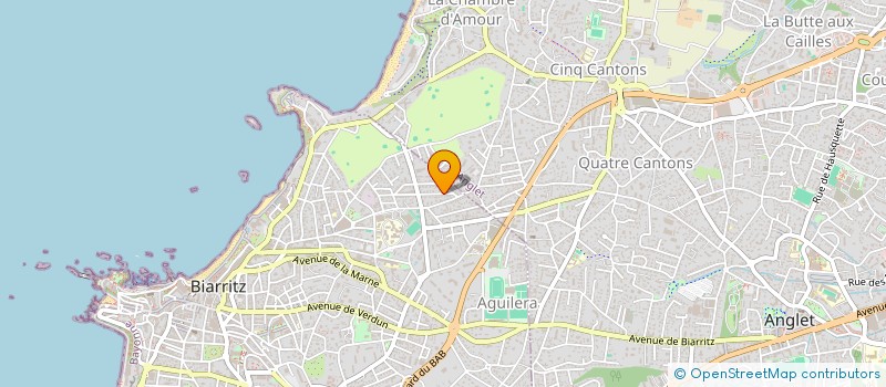 localisation de l'entreprise MADAME MARIE-LAURE TRAISSAC à BIARRITZ