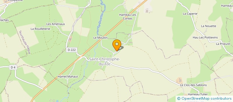 localisation de l'entreprise MADAME MARIE-LAURE TREILLARD  SAINT-CHRISTOPHE-DU-FOC