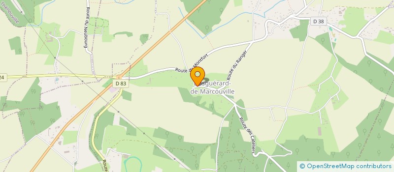 localisation de l'entreprise MADAME MARIE-LAURE VAUDREL  LES MONTS DU ROUMOIS