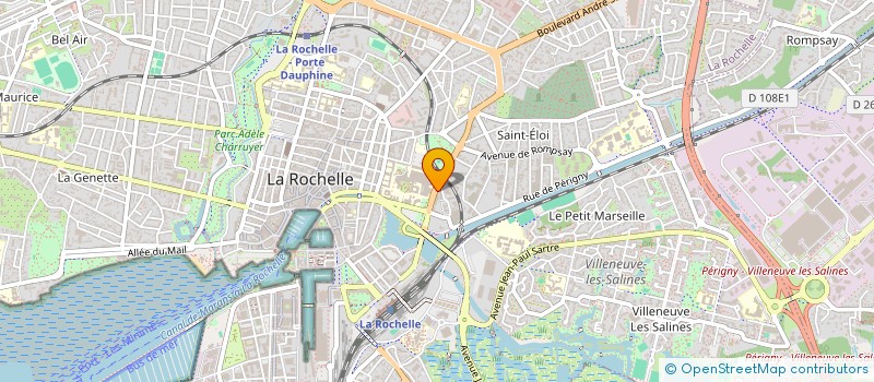 localisation de l'entreprise MADAME MARIE-LAURE VERDALLE à LA ROCHELLE