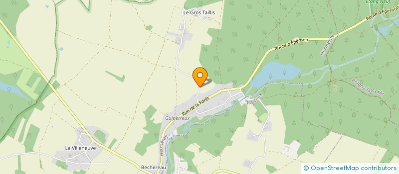 localisation de l'entreprise MADAME MARIE-LAURENCE BONNET  HERMERAY