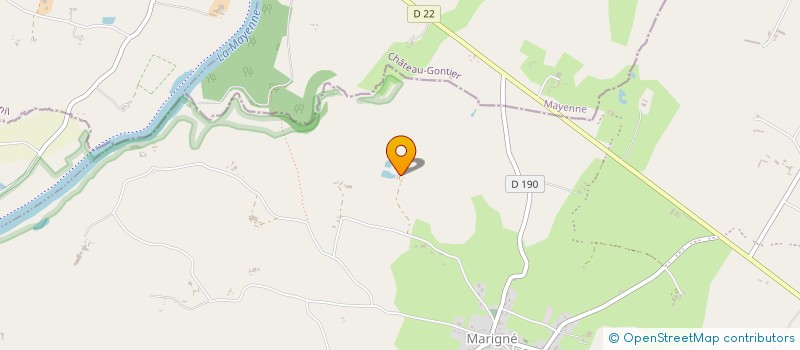 localisation de l'entreprise MADAME MARIE-LAURENCE DESLANDES  SCEAUX-D ANJOU