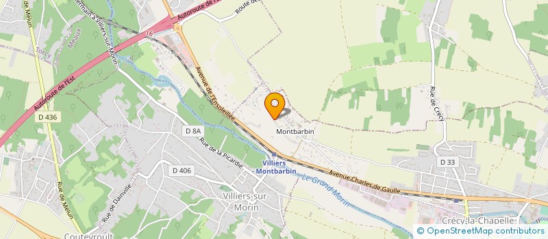 localisation de l'entreprise MADAME MARIE LAURENCE HARDY  CRECY-LA-CHAPELLE