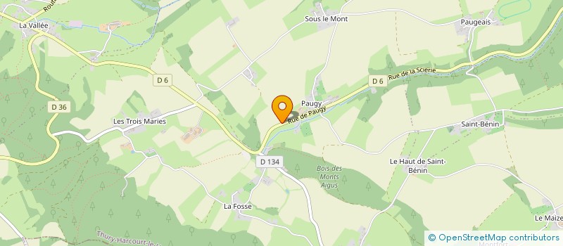 localisation de l'entreprise MADAME MARIE-LAURENCE LACAINE  THURY-HARCOURT-LE-HOM