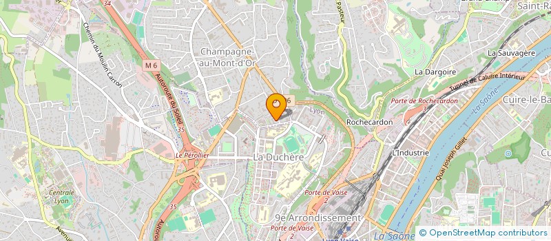 localisation de l'entreprise MADAME MARIE LAURENCE LECORDIX  CHAMPAGNE-AU-MONT-D'OR