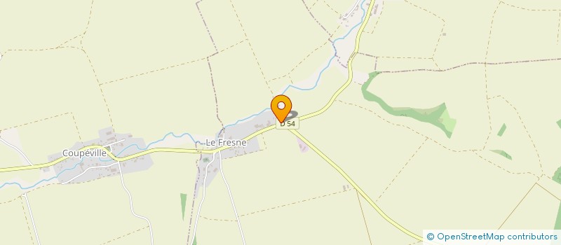 localisation de l'entreprise MADAME MARIE-LAURENCE LEFEVRE  LE FRESNE