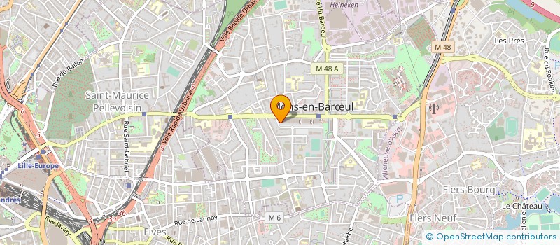 localisation de l'entreprise MADAME MARIE-LAURENCE LEULIETTE  MONS-EN-BARUL