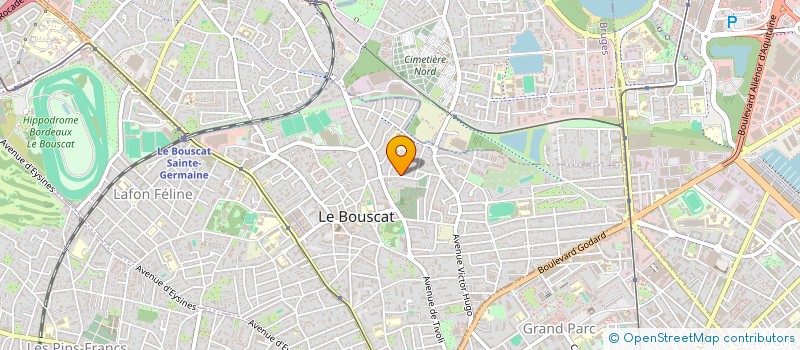 localisation de l'entreprise MADAME MARIE-LAURENCE LION  LE BOUSCAT