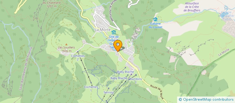 localisation de l'entreprise MADAME MARIE-LAURENCE LUBAC  LA MORTE