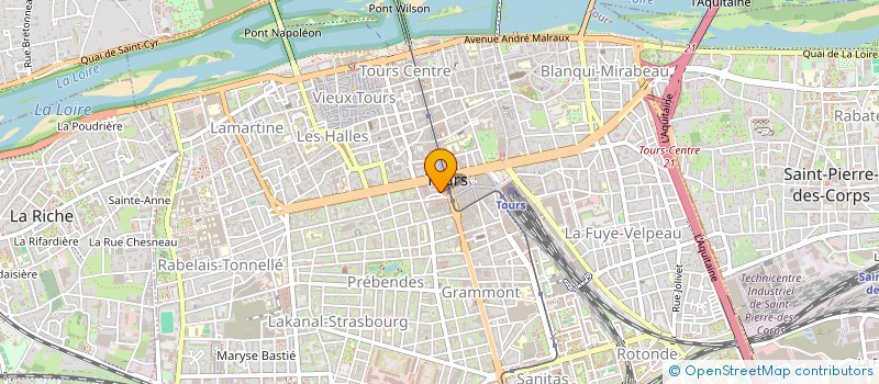 localisation de l'entreprise MADAME MARIE-LAURENCE MAINDO OSENGE  TOURS