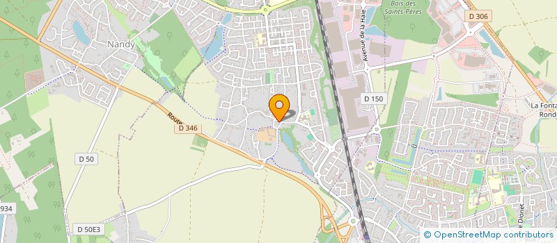 localisation de l'entreprise MADAME MARIE LAURENCE MUFI  SAVIGNY-LE-TEMPLE