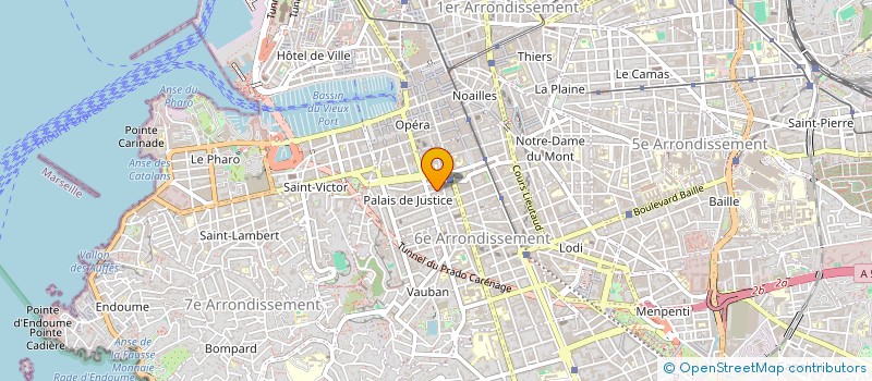 localisation de l'entreprise MADAME MARIE-LAURENCE PENNICA  MARSEILLE