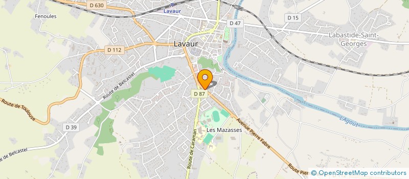 localisation de l'entreprise MADAME MARIE-LAURENCE RATTA à LAVAUR