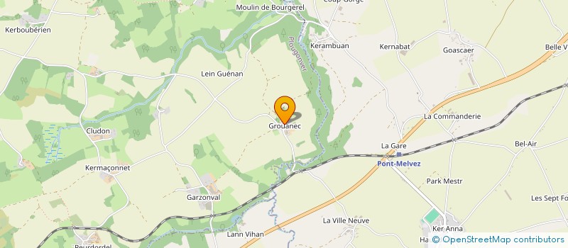 localisation de l'entreprise MADAME MARIE LAURENT à PLOUGONVER