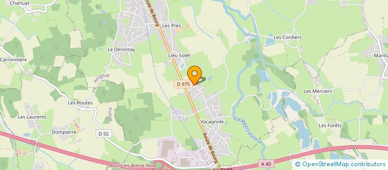 localisation de l'entreprise MADAME MARIE LAURENT  ATTIGNAT