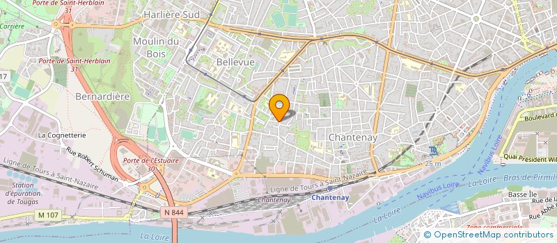 localisation de l'entreprise MADAME MARIE LAURENT à NANTES