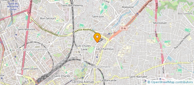 localisation de l'entreprise MADAME MARIE LAVAL à MARSEILLE