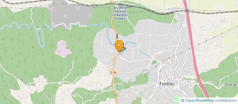 localisation de l'entreprise MADAME MARIE LAVAL  FUVEAU