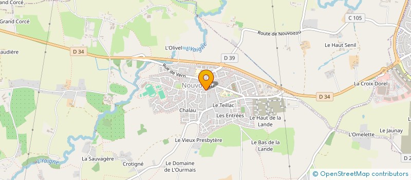 localisation de l'entreprise MADAME MARIE LAVAUD  NOUVOITOU