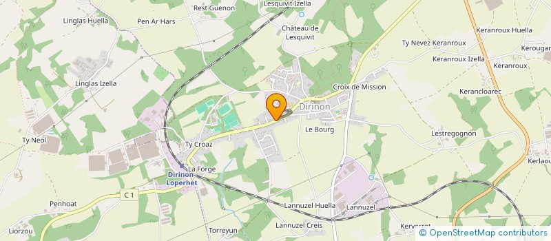 localisation de l'entreprise MADAME MARIE LAVERSANNE à DAOULAS